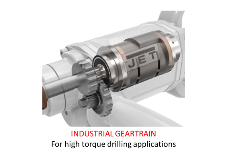 JET JCT-5670 1/2in Industrial Air Drill | JET Tools
