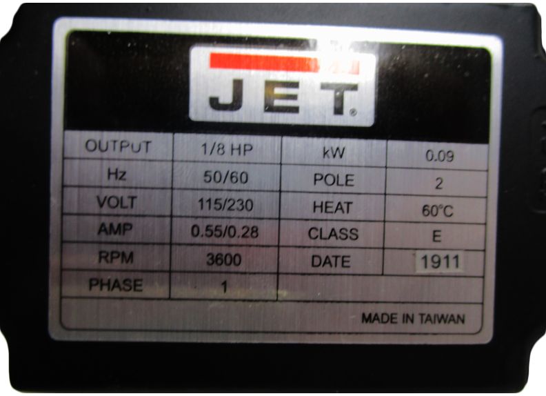 JET Coolant System, 1/8HP, 115/220V, 1PH | JET Tools