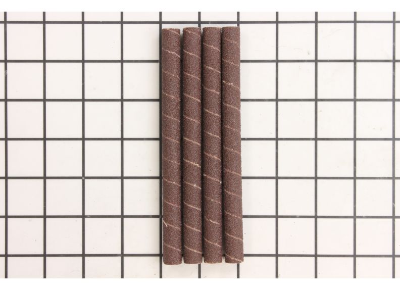 JET — Sanding Sleeves, 3/8 x 6 in, 60 Grit, Pack of 4