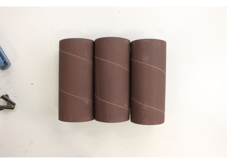 JET — Sanding Sleeves, 4 x 9 in, 60 Grit, Pack of 3