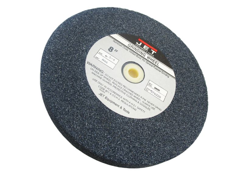 JET — Grinding Wheel, 8 x 5/8 x 3/4 in, A46 for JBG6A Bench