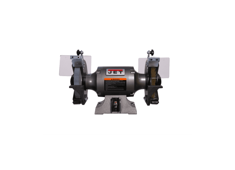 JBG-8W Shop Grinder with Grinding Wheel and Wire Wheel