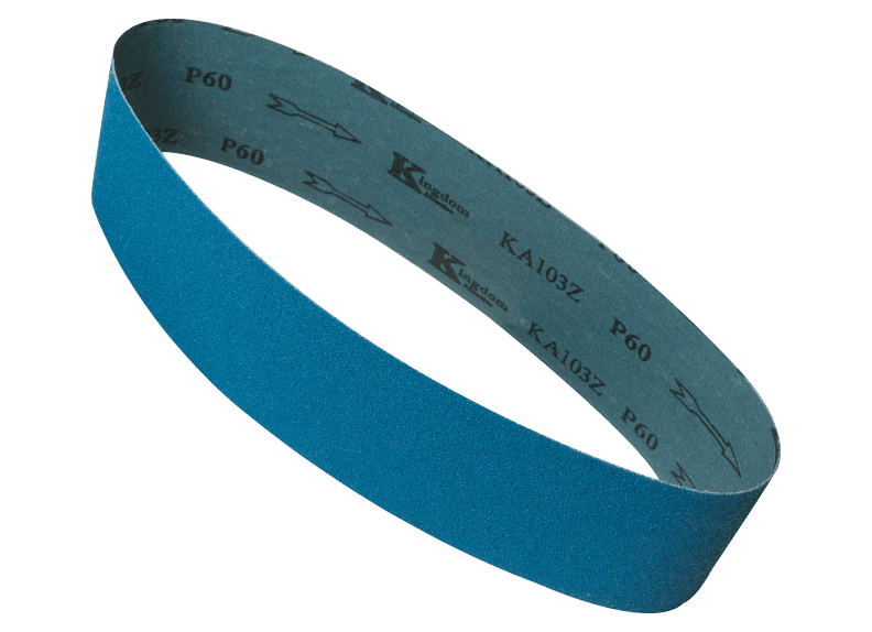 JET — Zirconium Oxide Sanding Belts (3), 4 x 36 in, 60 Grit