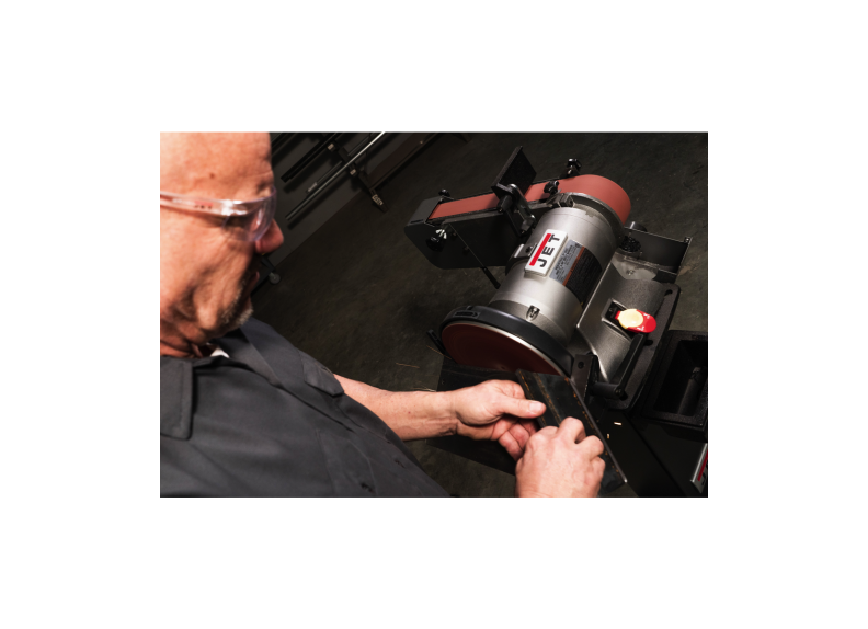 IBDG-248VS Var Spd Ind 2x48in Belt & 9in Disc Grinder | JET Tools