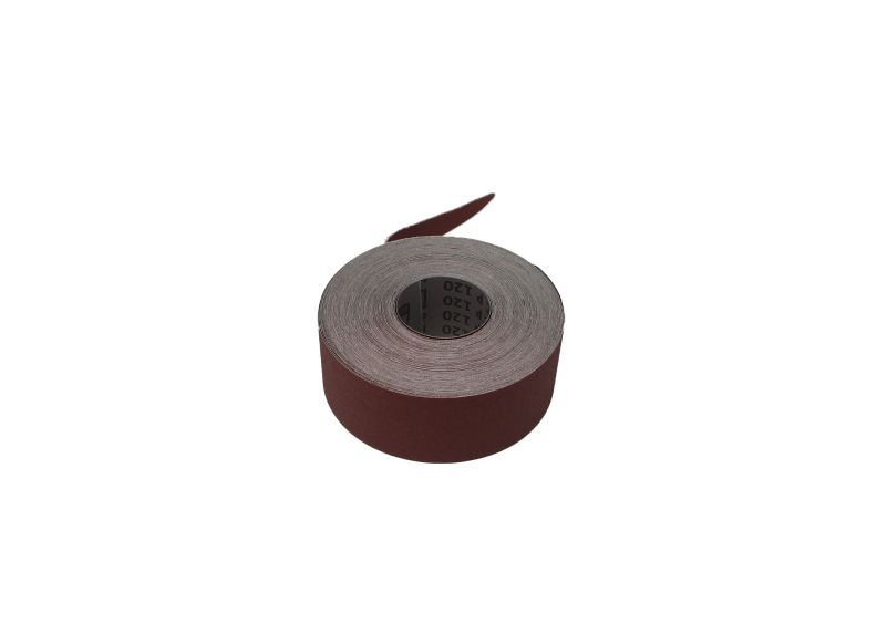 Premium Ready-to-Cut Abrasive Sandpaper, 120 Grit, 3" Wide