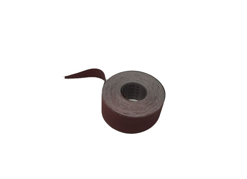 Premium Ready-to-Cut Abrasive Sandpaper, 180 Grit, 3" Wide