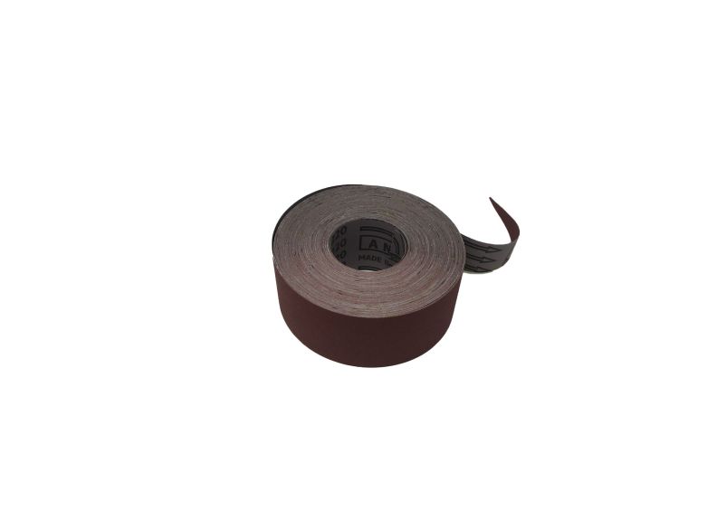 Premium Ready-to-Cut Abrasive Sandpaper, 220 Grit, 3" Wide