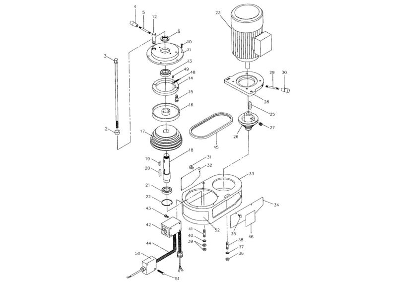 JVM-836-3 Upper Head Assembly 