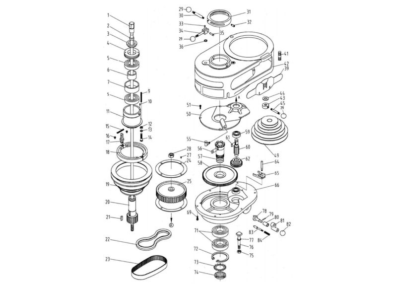 JTM-1 Upper Head Assembly
