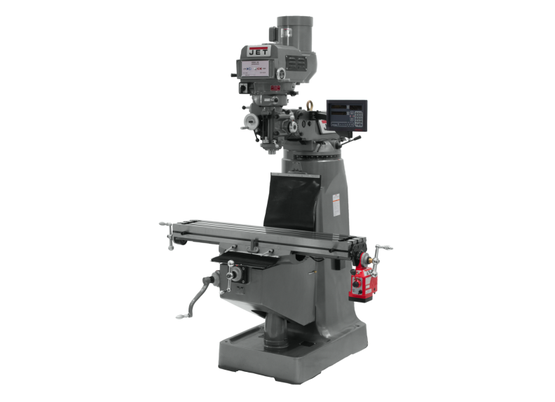 JTM-4VS Mill With Newall DP700 DRO and X- Axis Powerfeed