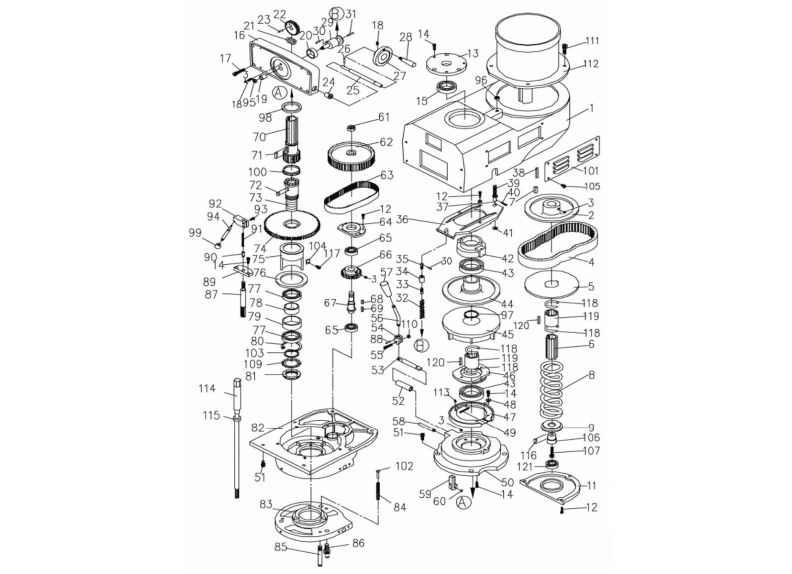 JTM-4VS-1 Head Assembly