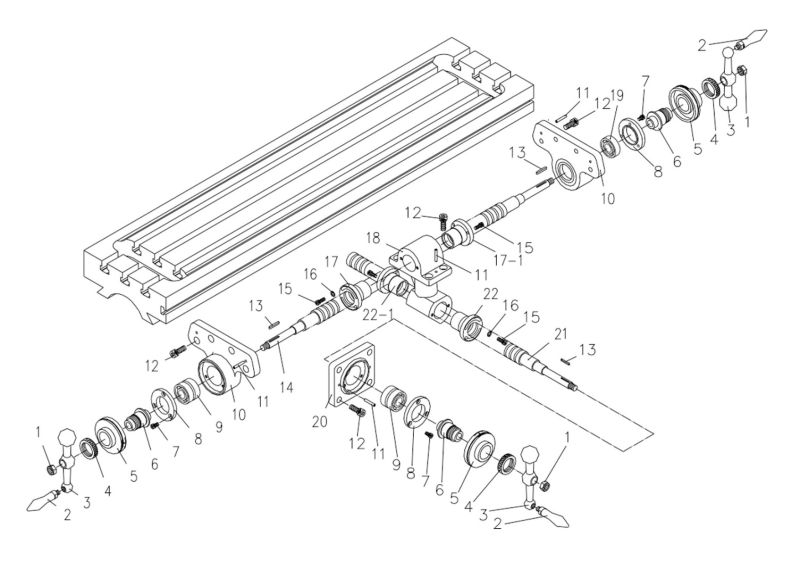 JTM-4VS Lead Screw Assembly