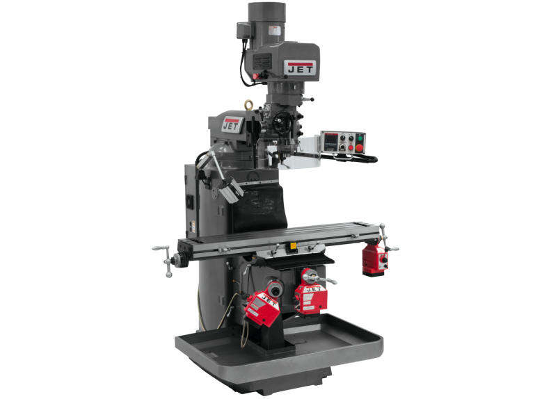 JTM-949EVS Mill With X, Y and Z-Axis Powerfeeds