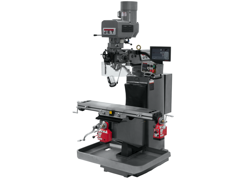 JTM-949EVS with Newall DP700 DRO, X & Y Powerfeeds