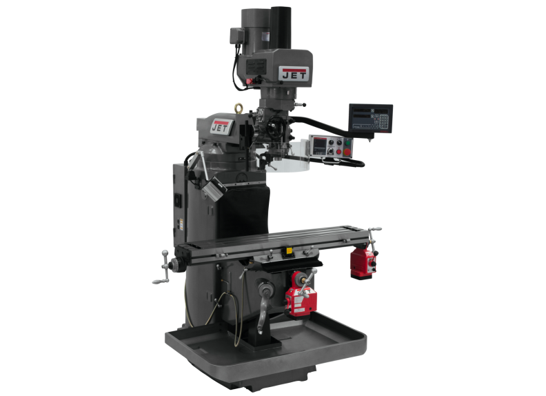 JTM-949EVS with Newall DP700 DRO, X & Y Powerfeeds & Air Power Drawbar