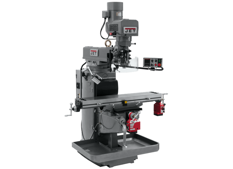 JTM-1050EVS2/230 Mill With X and Y-Axis Powerfeeds