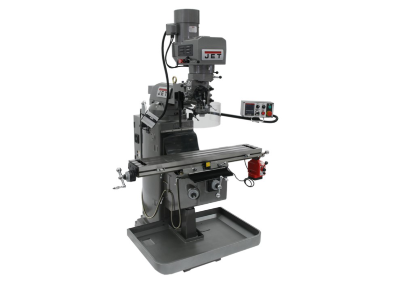 JTM-1050EVS2/230 Mill With Acu-Rite 203 DRO With X-Axis Powerfeed