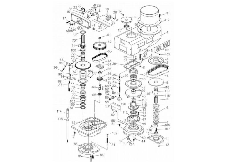 JTM-4VS-1 CNC Head Assembly 