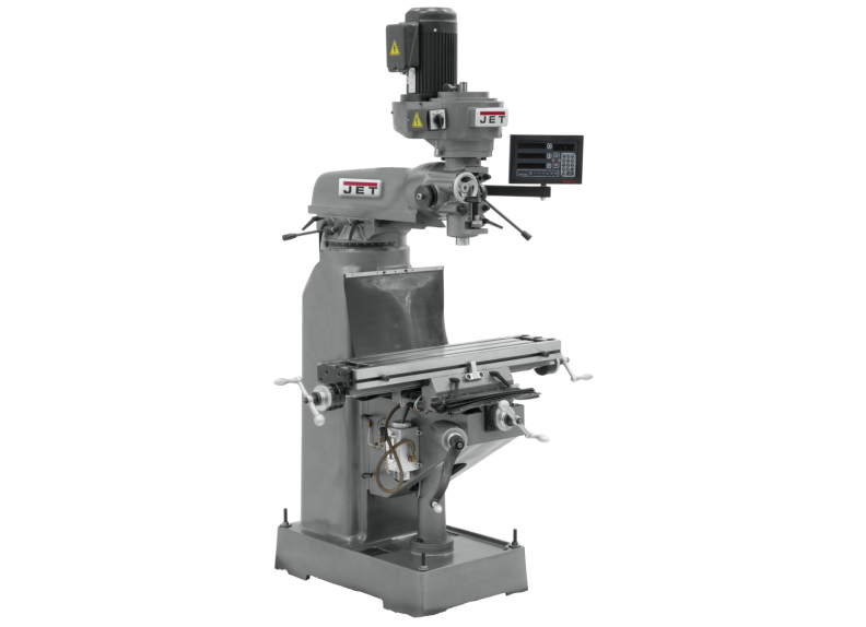 JVM-836-1 Mill With Newall DP700 DRO With X and Y-Axis Powerfeed