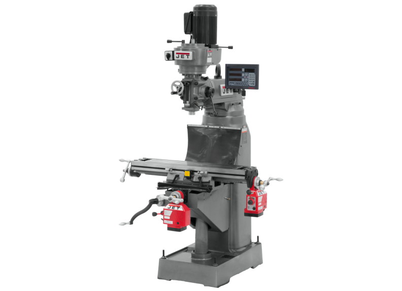 JVM-836-3 Mill With Newall DP700 DRO With X and Y-Axis Powerfeeds