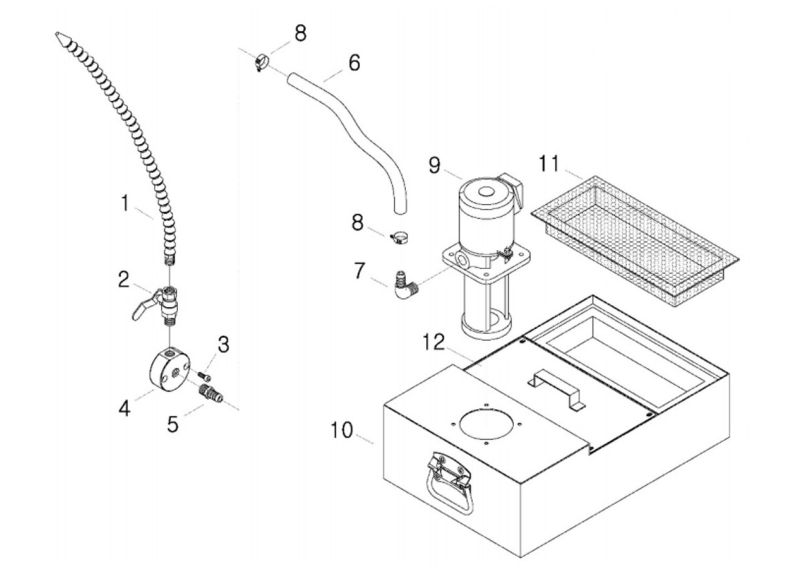 JTM-1050EVS2/230 Coolant Pump