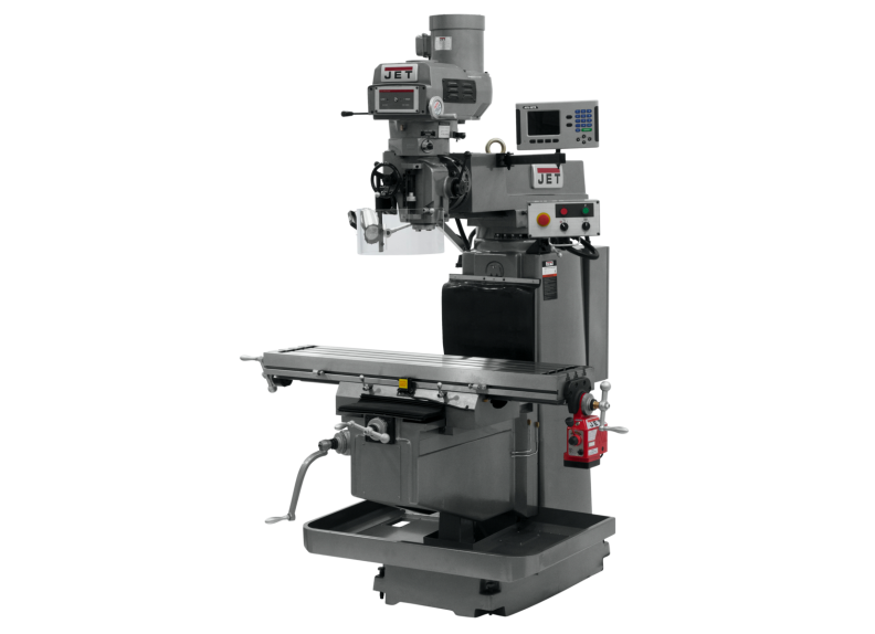 JTM-1254VS with ACU-RITE 203 3X (K) DRO & X Powerfeed