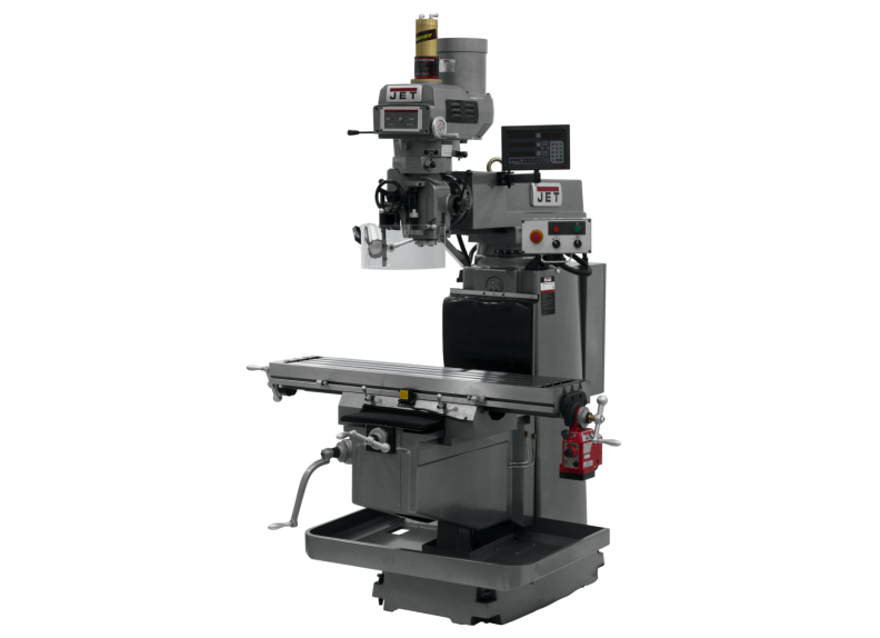 JTM-1254VS with NEWALL DP700 3X (K) DRO, X Powerfeed & Air Power Drawbar