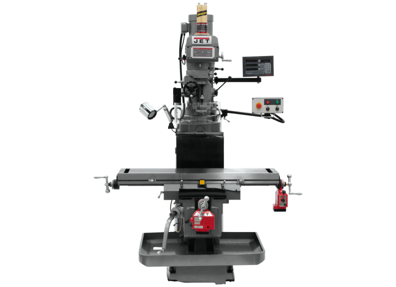 JTM-1254VS w/NEWALL DP700 3X (K) DRO XY PFs & Pneu Drawbar | JET Tools