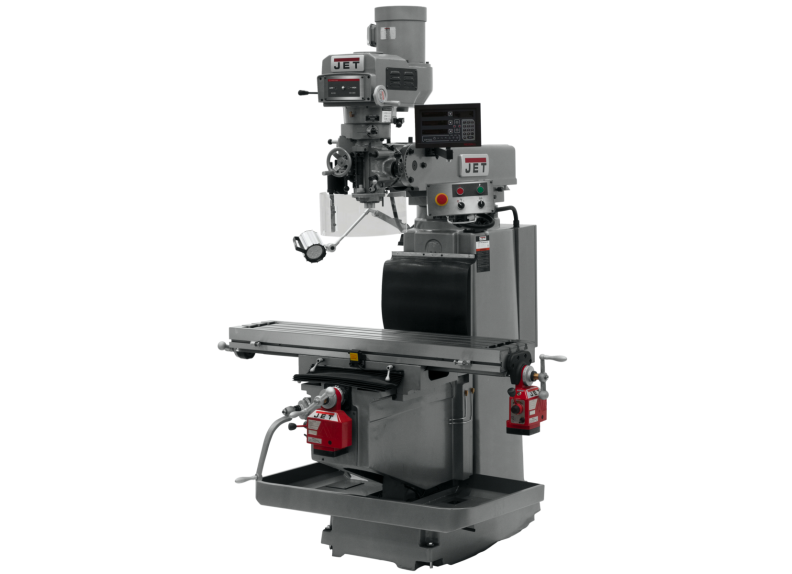 JTM-1254RVS with NEWALL DP700 3X (K) DRO, X & Y Powerfeeds