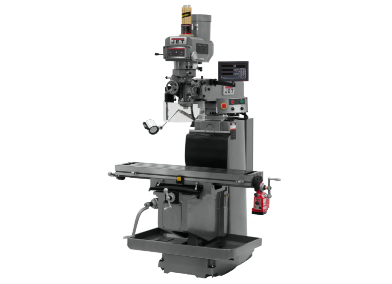 JTM-1254RVS with NEWALL DP700 3X (Q) DRO, X Powerfeed & Air Power Drawbar