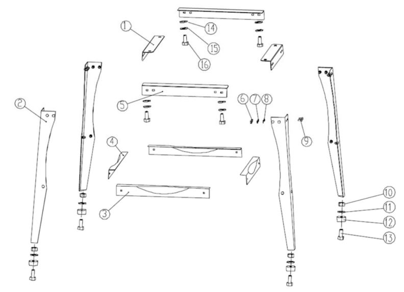 JJP-8BT Jointer/Planer Stand