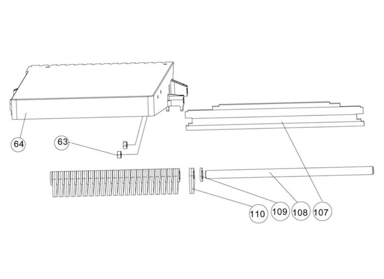 JJP-8BT Outfeed Table Assembly