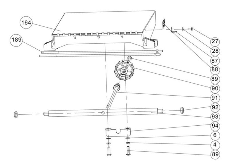 JJP-10BTOS Infeed Table Assembly 