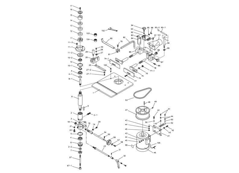 JWS-22CS Table and Fence Assembly