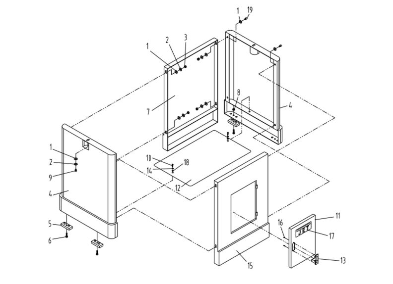 OES-80CS Stand Assembly