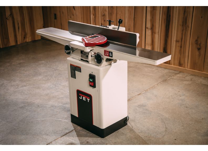 JET 6in Deluxe Wood Jointer with Quick 