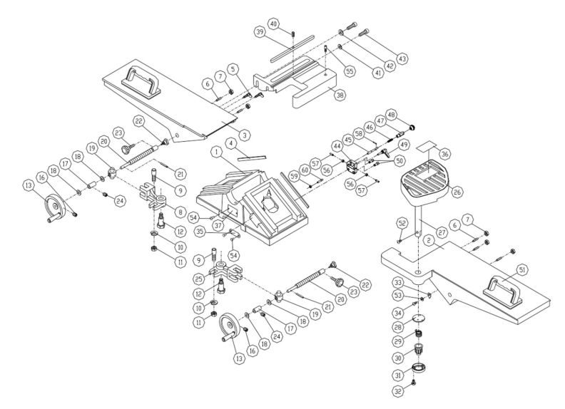 JJ-6HHDX Bed Assembly