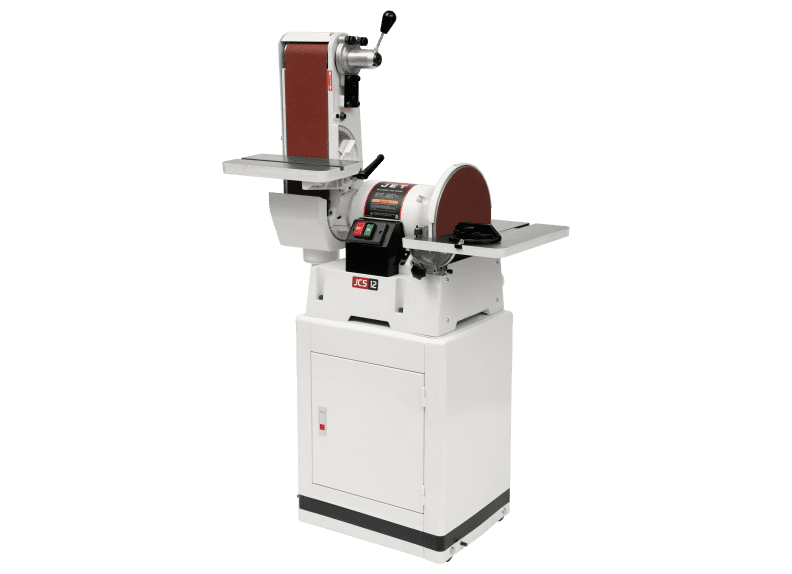 JET 6 x 48in Belt/12in Disc Sander w/Closed Stand | JET Tools