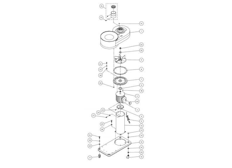 DC-650BK Base Machine