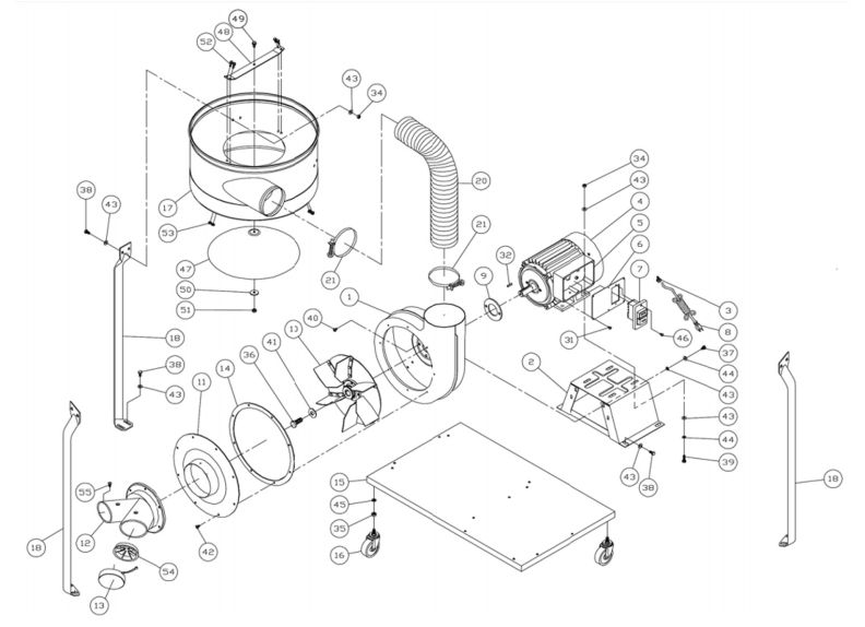 DC-1100VX-CK Complete Machine