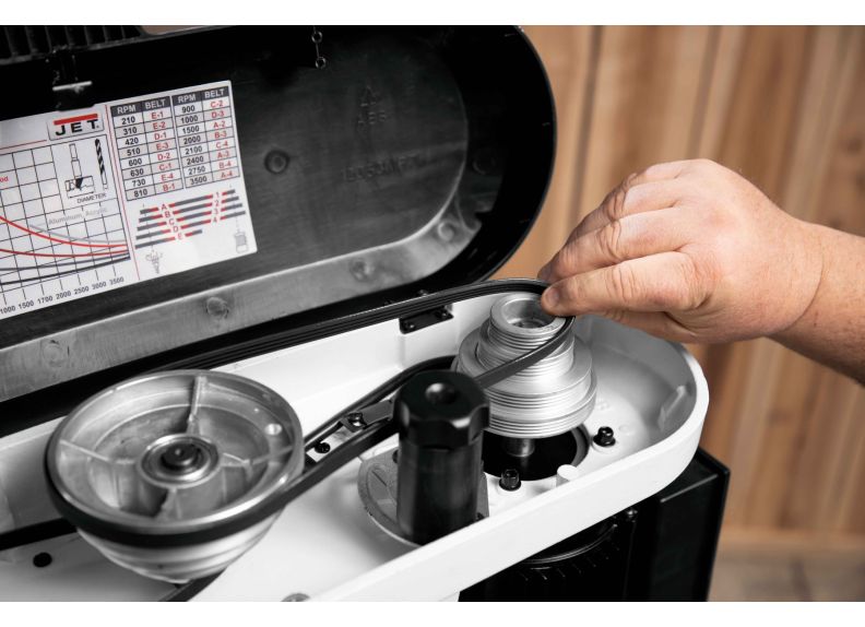 JET 17in Floor Stand Drill Press 16 Speed, 3/4HP | JET Tools