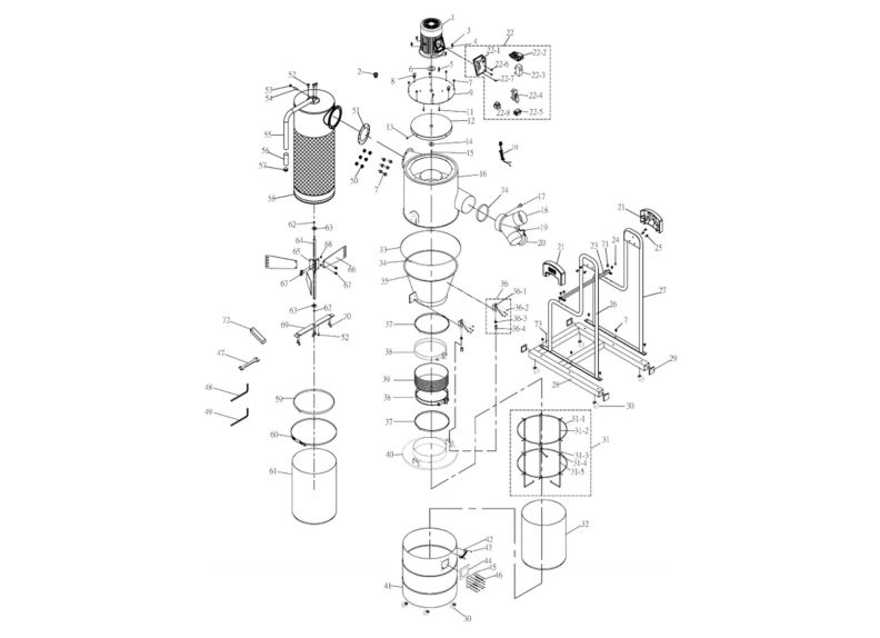 JCDC-1.5 Complete Machine