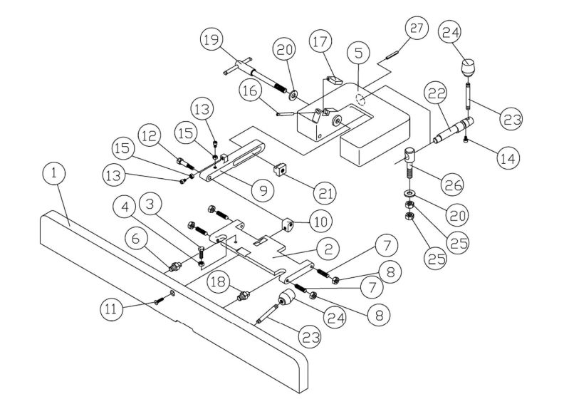 JWJ-8CS Fence Assembly