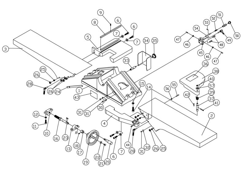 JWJ-8CS Bed Assembly
