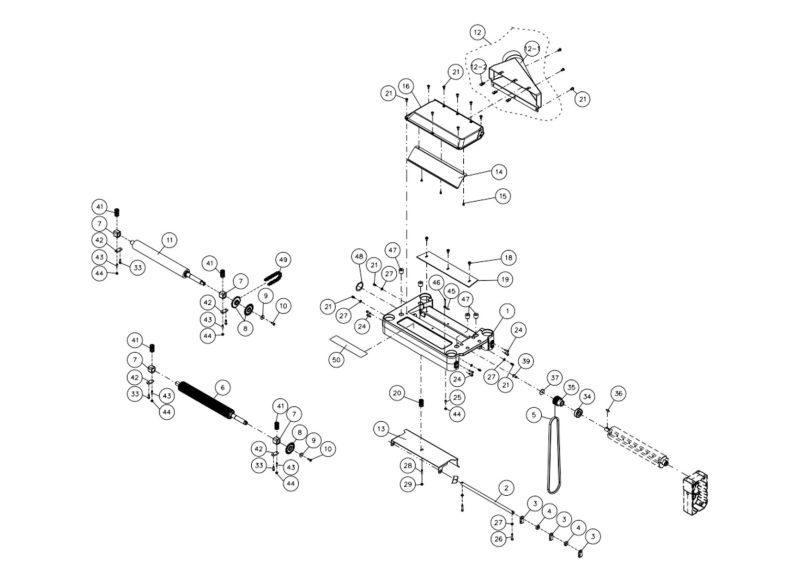 JWP-15B Head Assembly
