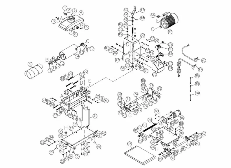 JWDS-1020 Complete Machine | JET Tools