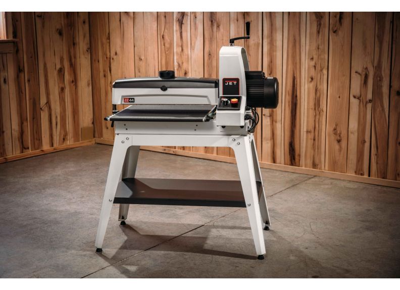 JET JWDS2244 22in Drum Sander with Open Stand | JET Tools
