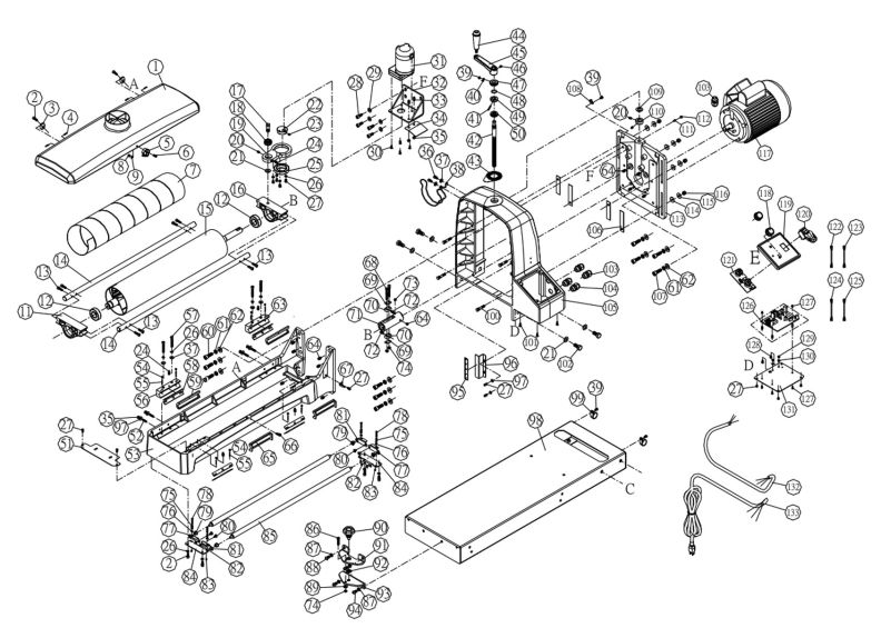 JWDS-2244OSC Head Assembly