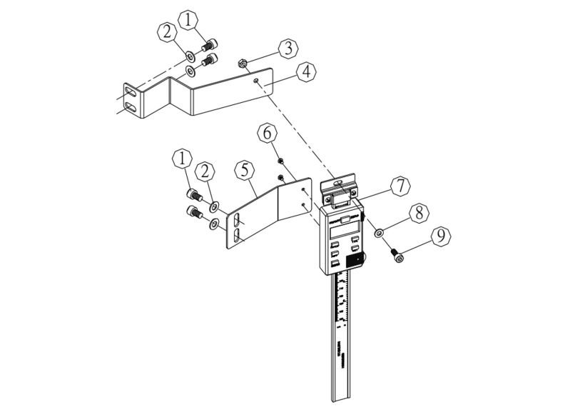 JWDS-2244OSC Digital Readout