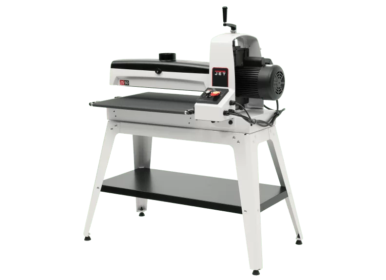 JWDS-2550 Drum Sander With Open Stand